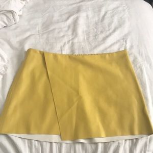 ZARA YELLOW SKIRT